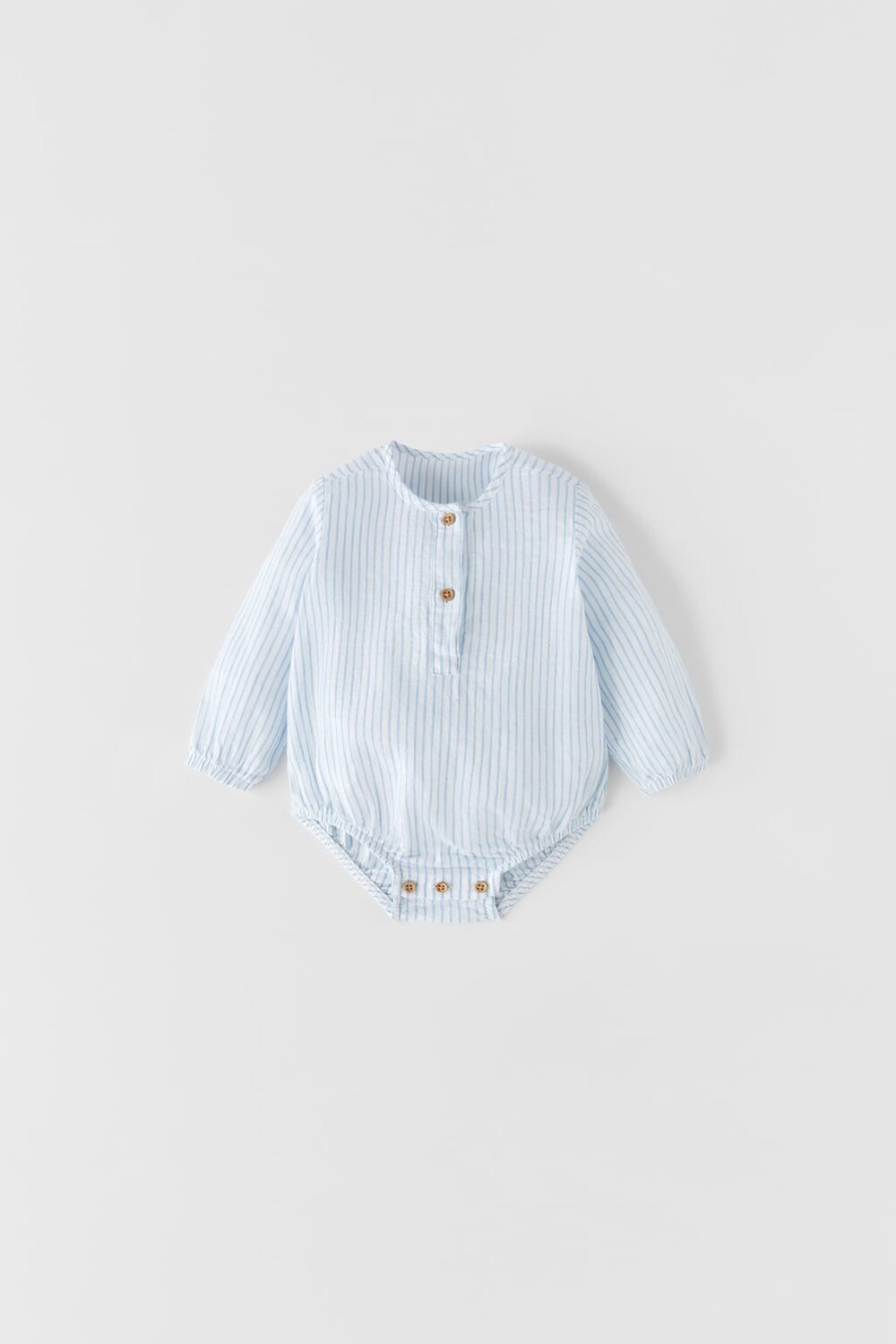 

Хенли боди ZARA, голубой