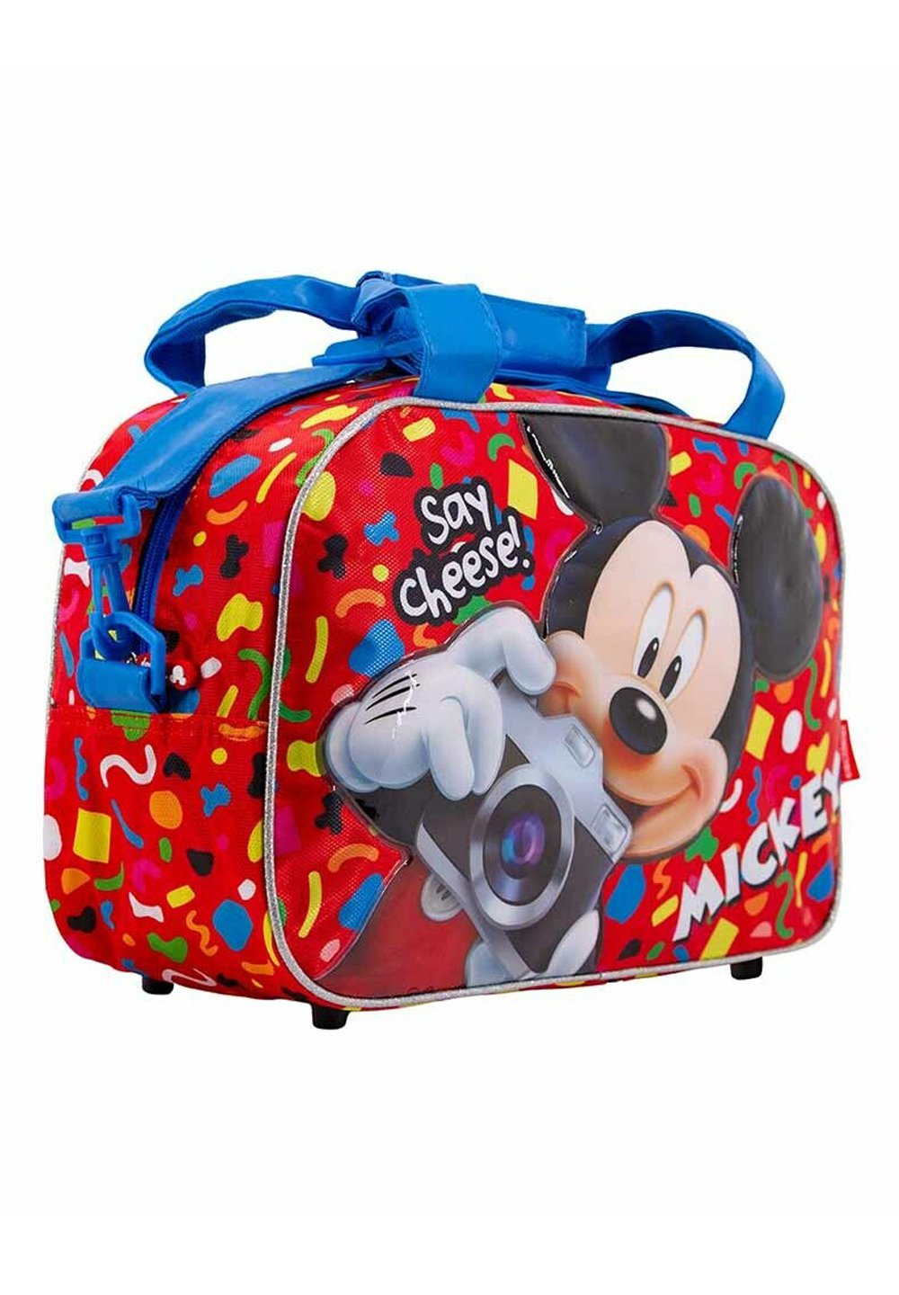 Дорожная сумка Mickey Mouse Say Cheese Karactermania, красный