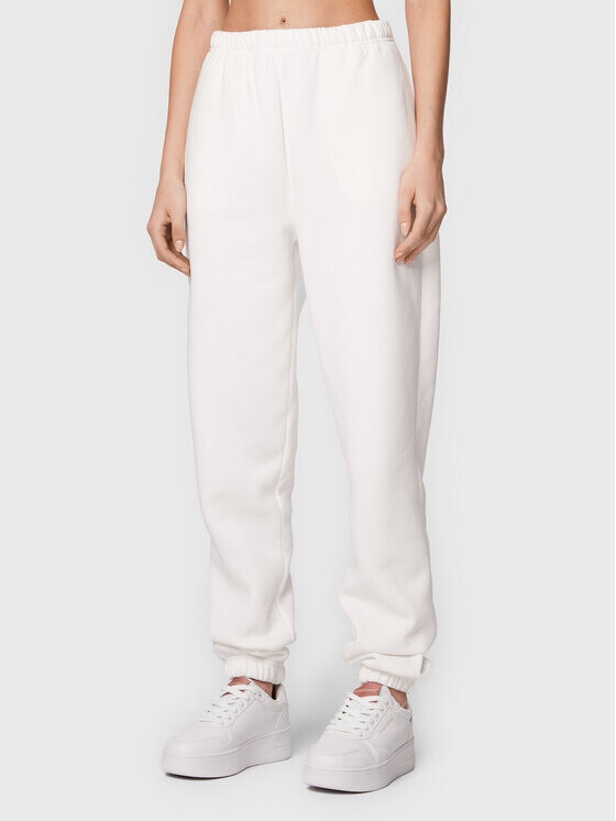 

Спортивные брюки стандартного кроя Gina Tricot, белый
