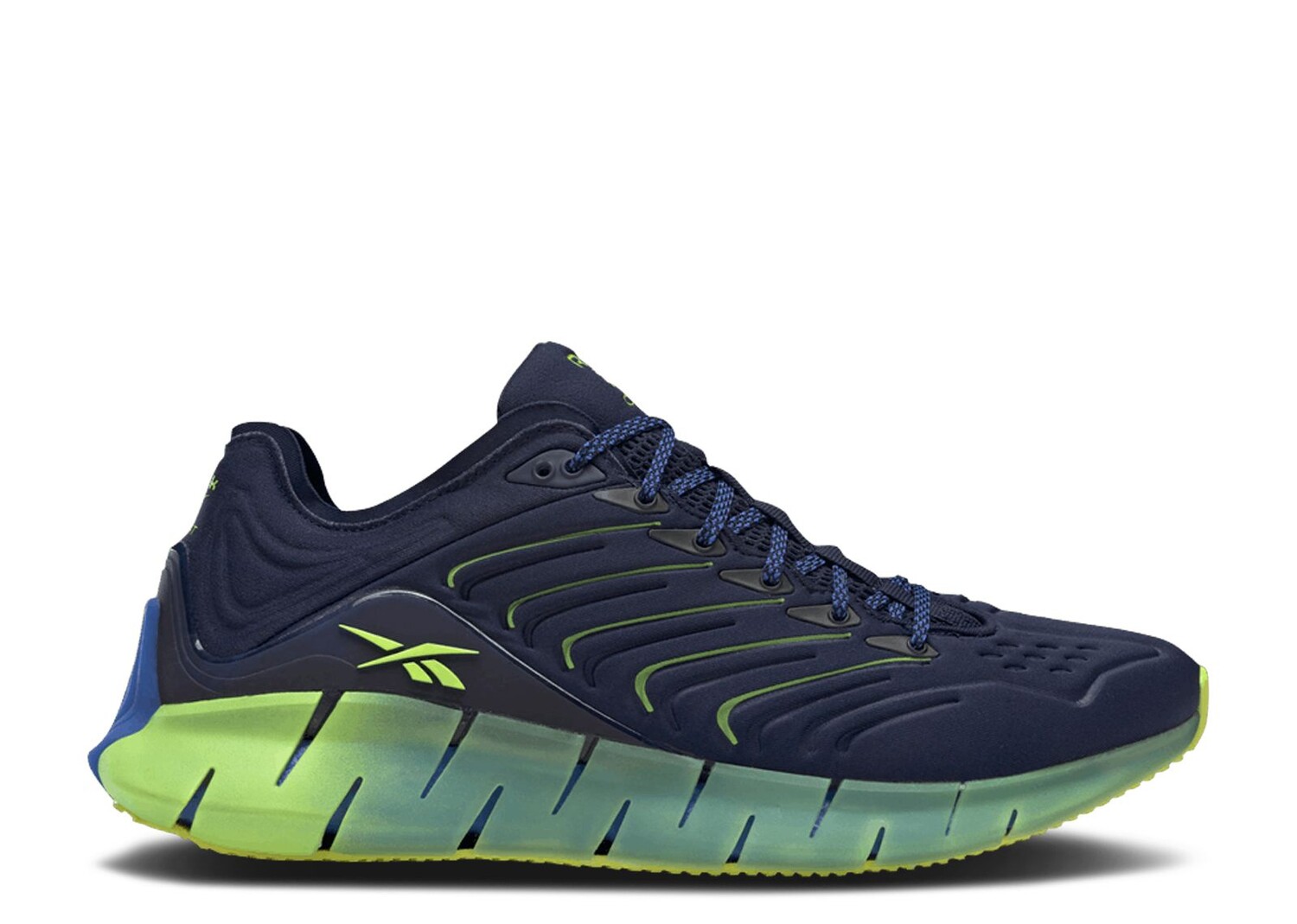 

Кроссовки Reebok Chromat X Zig Kinetica 'Vector Navy', синий