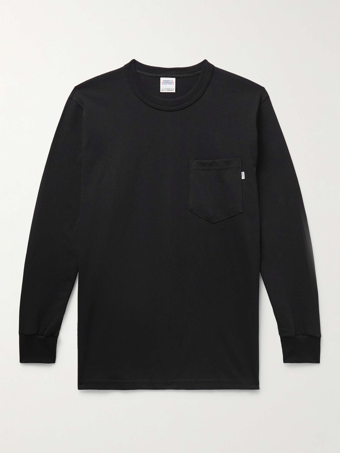 

Футболка из хлопкового джерси Randy'S Garments, черный
