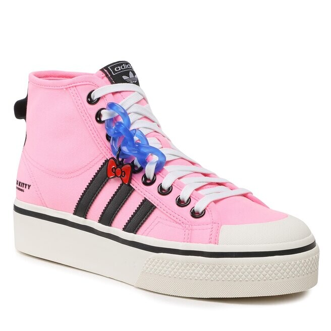

Кроссовки adidas NizzaPlatform Mid, розовый