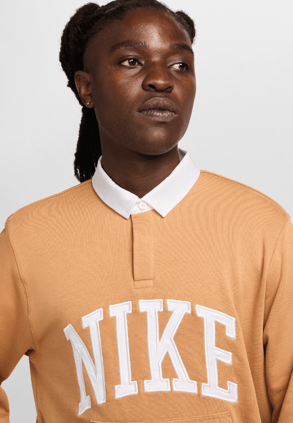 

Толстовка с капюшоном Nike, коричневый