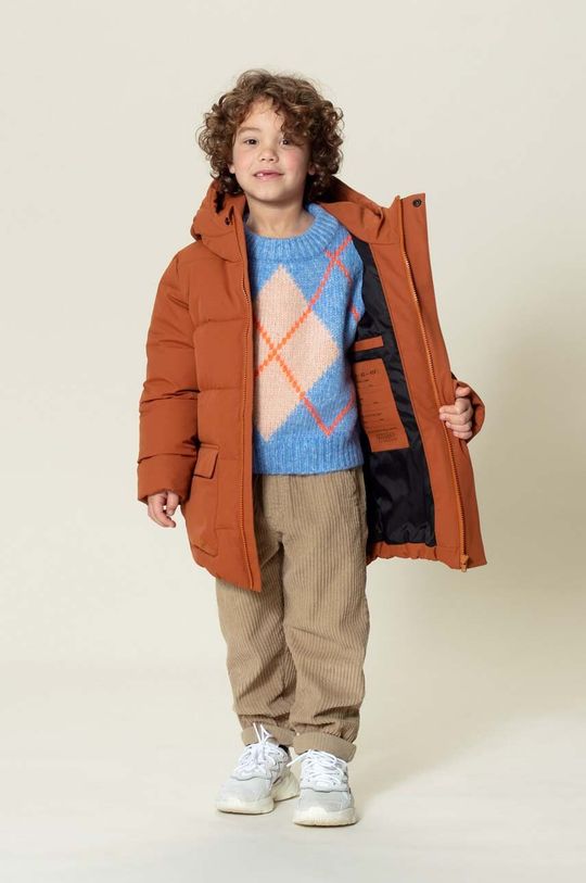 Детская куртка Gosoaky TIGER EYE, коричневый