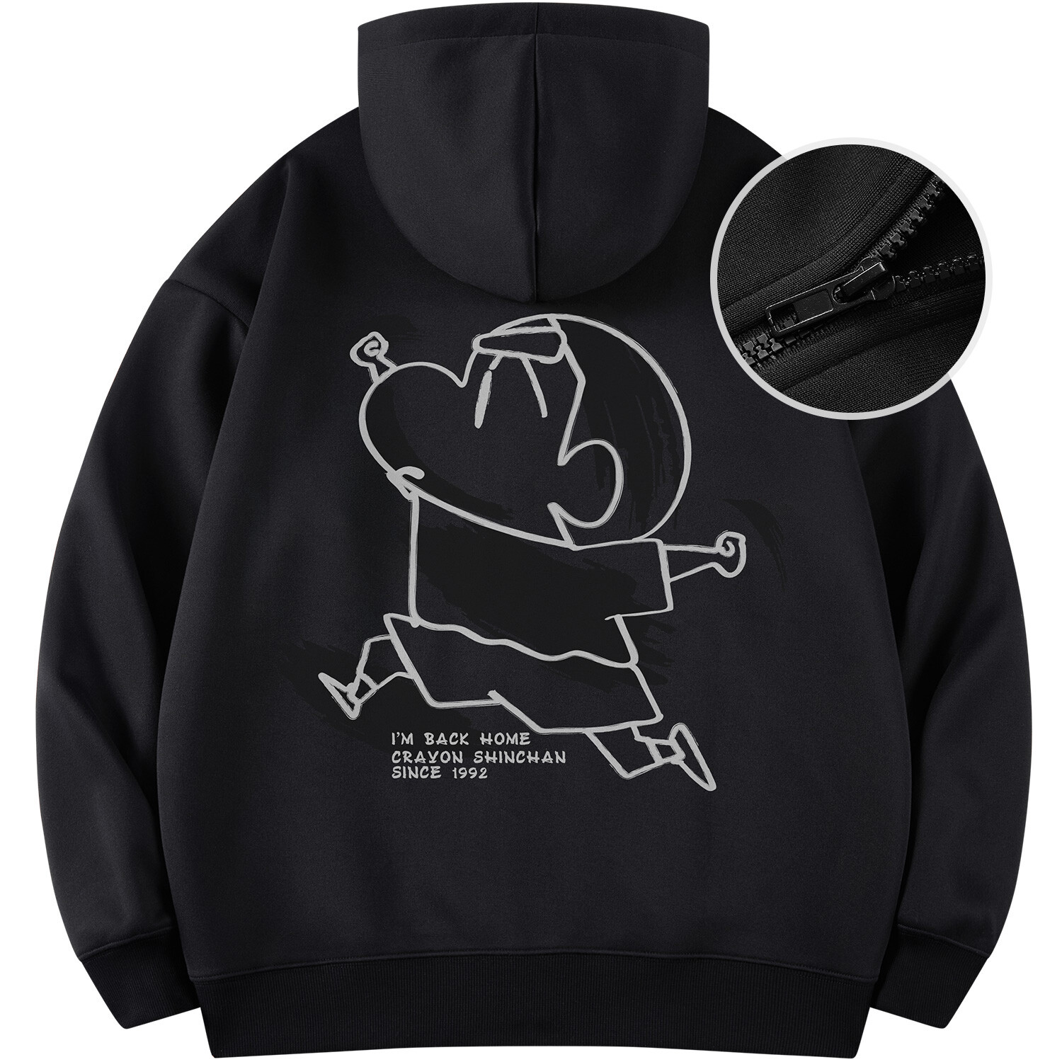 

Толстовка унисекс Crayon Shinchan/Crayon Shinchan, Розовый (бархатный)