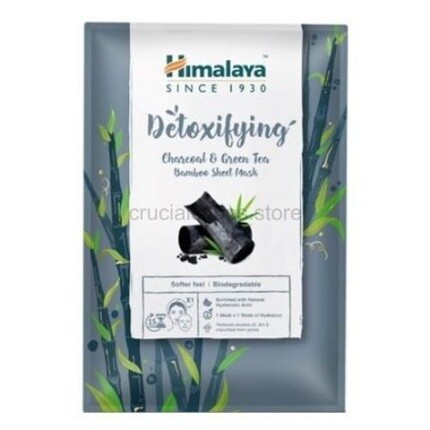 

Детокс-маска Himalaya на ткани с активированным углем и зеленым чаем 30мл L'Biotica