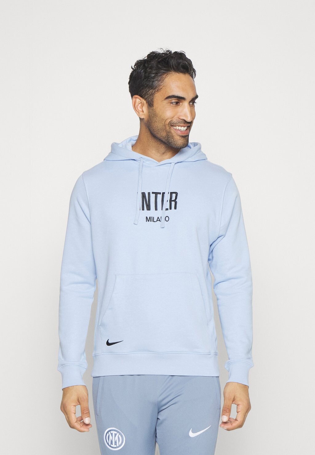

Худи Nike Inter Mailand Club Hoodie, светло-морской / черный, Синий