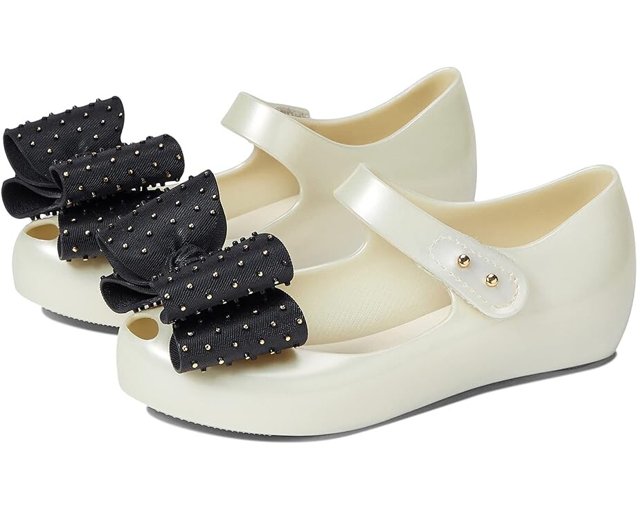 

Балетки Mini Melissa Ult Sweet VII BB, цвет Pearly White/Black