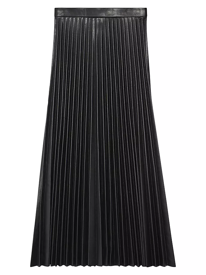 Юбка в складку Balenciaga, черный юбка reserved в складку 42 размер