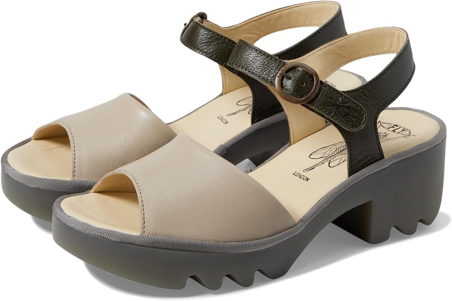 

Сандалии FLY LONDON TULL503FLY, цвет Taupe/Khaki Mousse