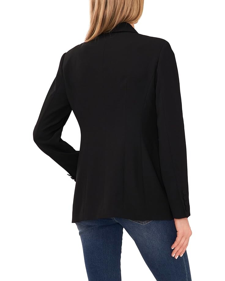 

Блейзер CeCe Rhinestone Trim Blazer, цвет Rich Black
