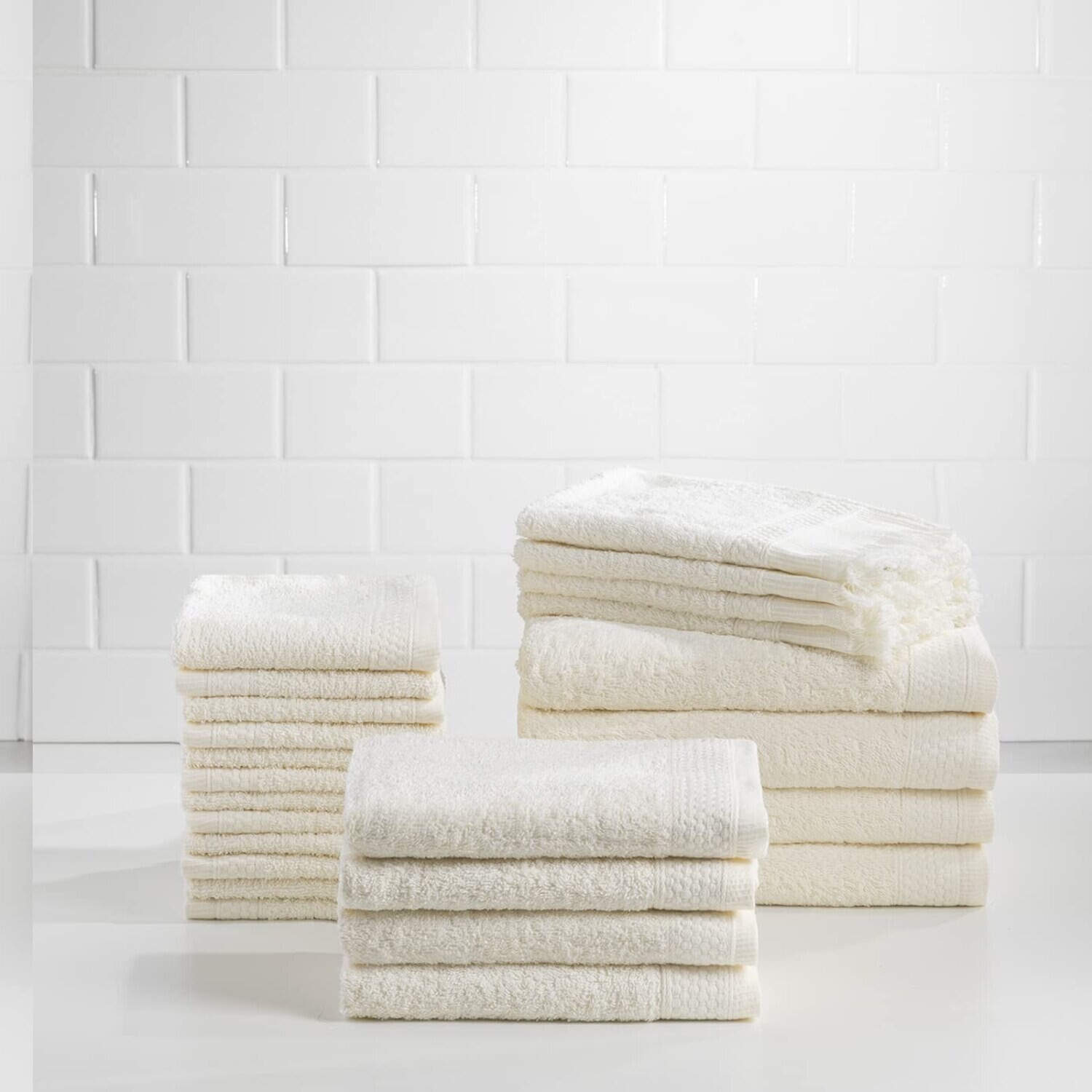 

Набор хлопковых полотенец Ivory Luxe, 24 предмета