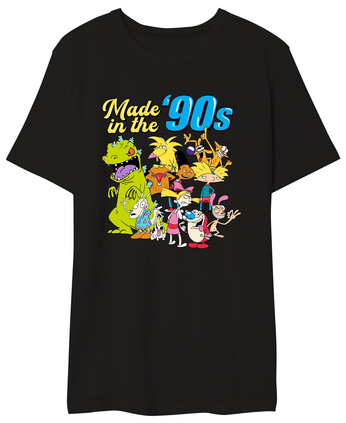 Мужская футболка Nickelodeon с рисунком 90-х годов AIRWAVES