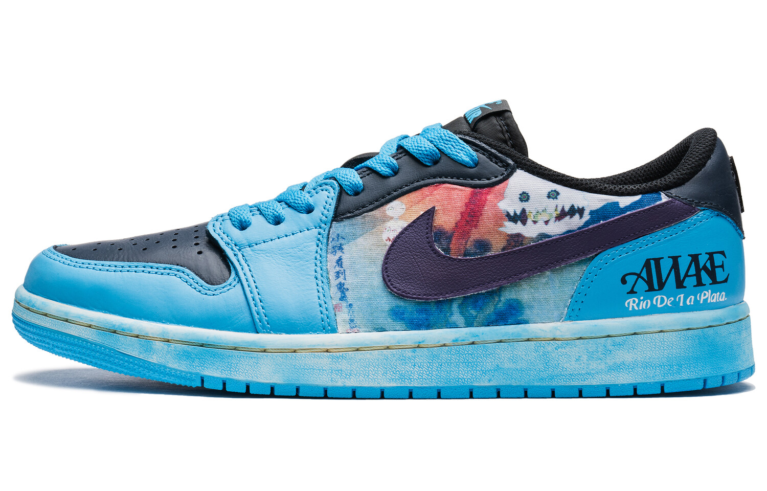

Баскетбольные кроссовки Air 1 Vintage Unisex Low-Touch Blue Jordan