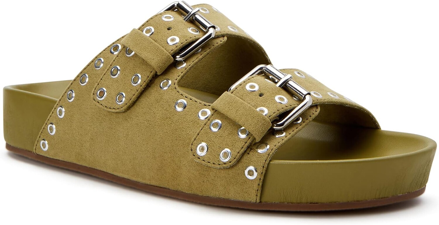 

Сандалии на плоской подошве The Buckle Slide Katy Perry, цвет Olive Oil