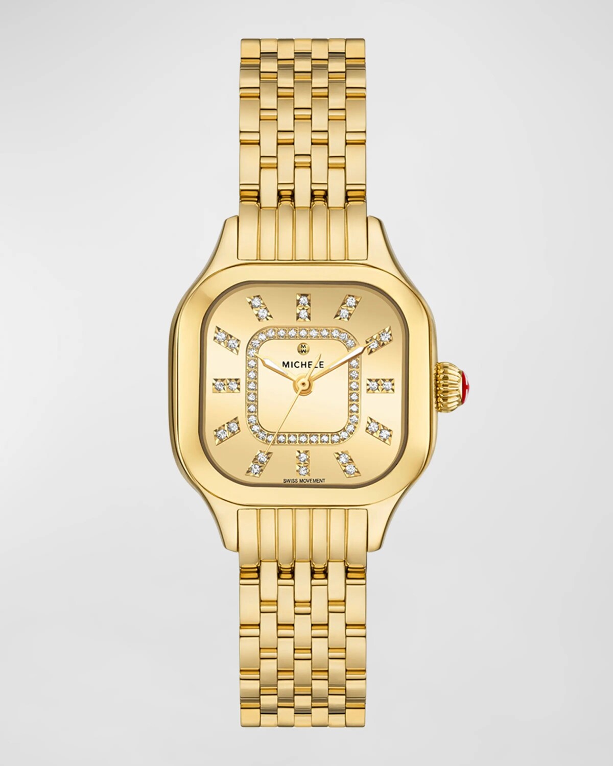 

Часы Meggie Diamond Dial High Shine, золото MICHELE, цвет Gold