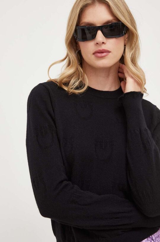 

Кашемировый свитер Pinko, черный