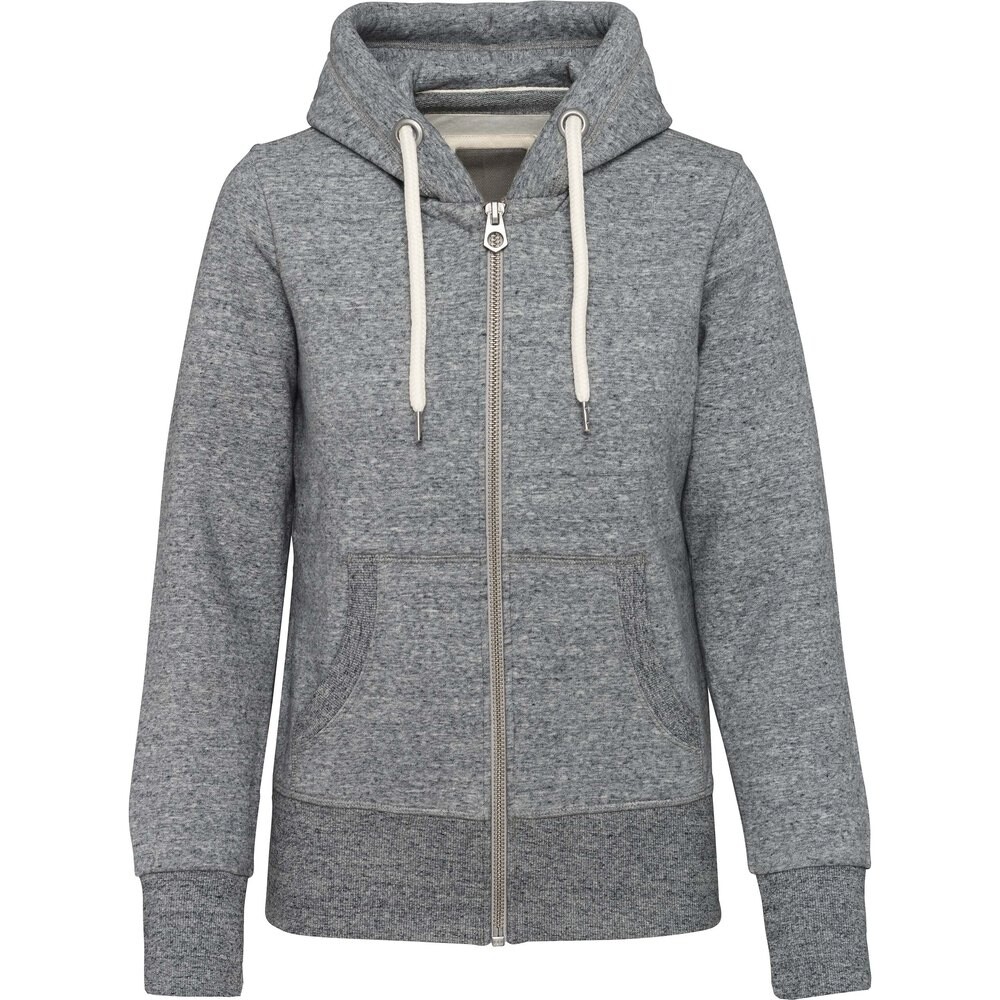 

Толстовка Kariban Hooded Vintage, серый