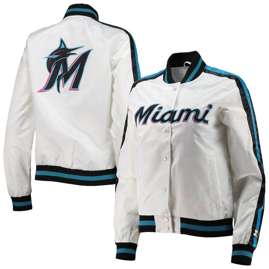 

Куртка Starter Miami Marlins, белый