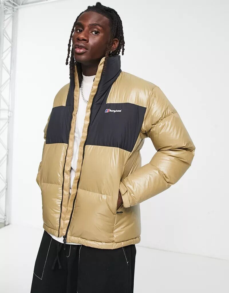 

Стеганый пуховик Berghaus Arkos Reflect бежевого цвета