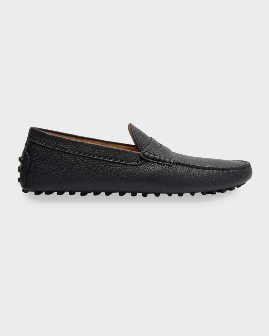 

Мужские кожаные шлепанцы Gommino Penny Drivers Tod's