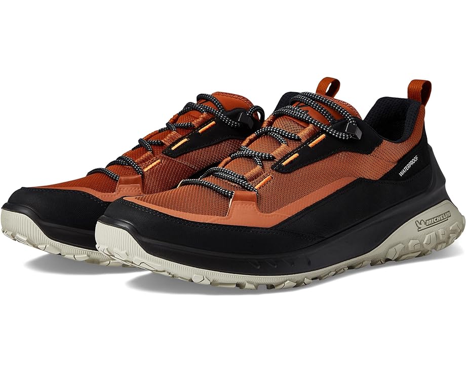 Походная обувь ECCO Sport Ultra Terrain Waterproof Low, цвет Black/Cognac кроссовки ecco zapatillas cognac