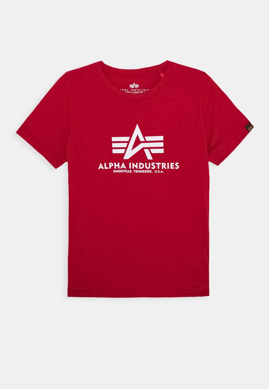 

Футболка с принтом Alpha Industries, красный