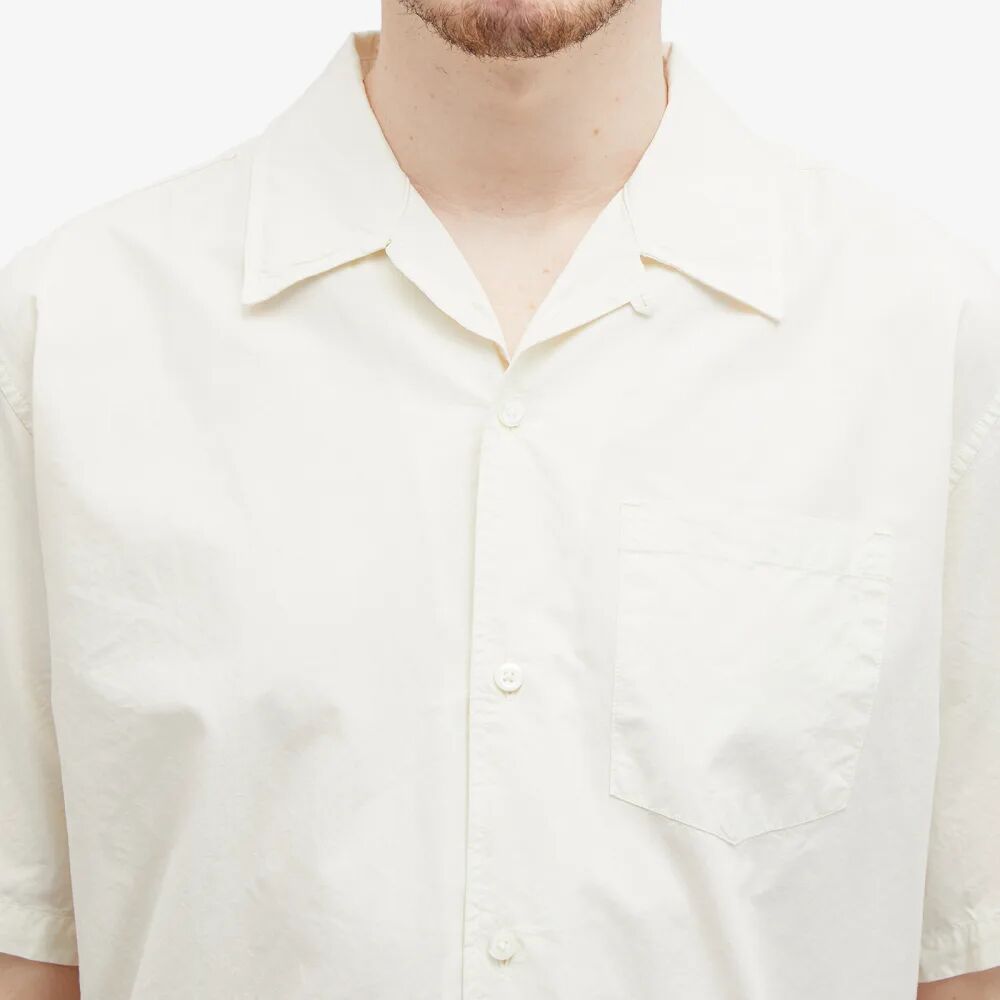 Norse Projects Рубашка с коротким рукавом Carsten Tencel, белый