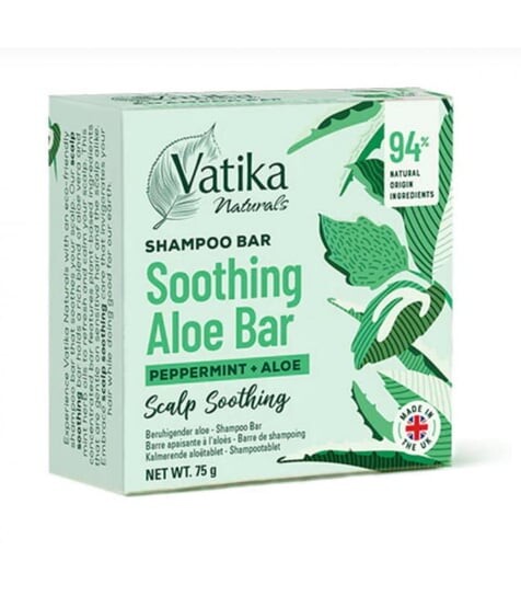 

Шампунь успокаивающий кожу головы с мятой и алоэ, 75 г Vatika Dabur