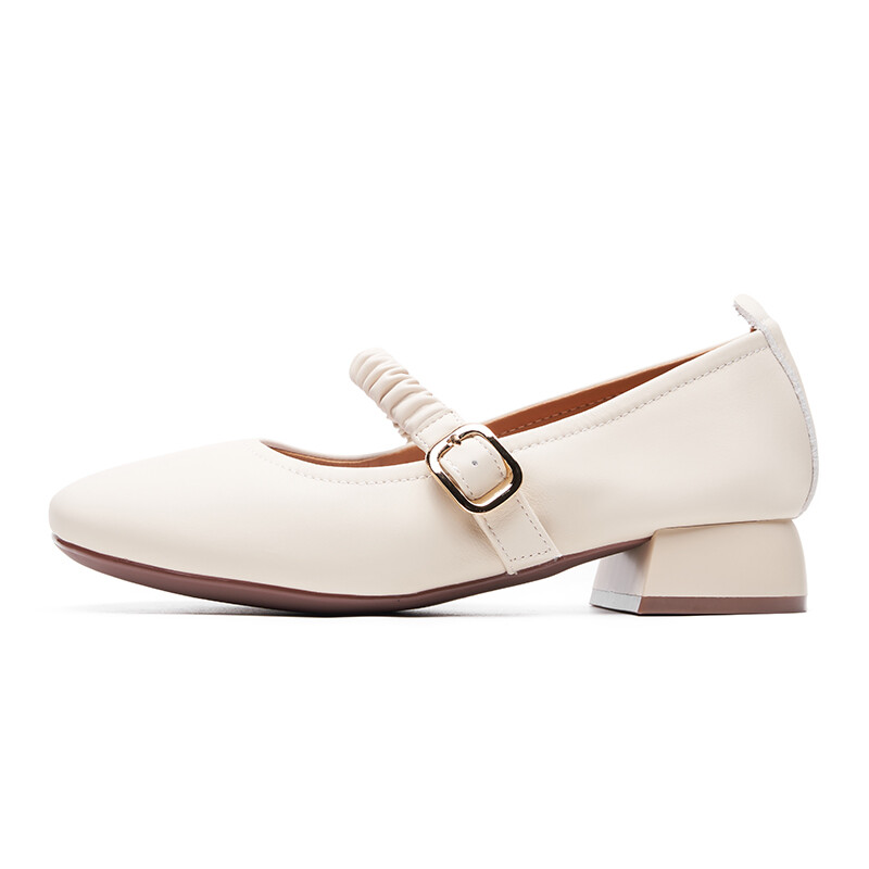 

Туфли женские повседневные Women's Casual Shoes Women's Aokang, кремовый