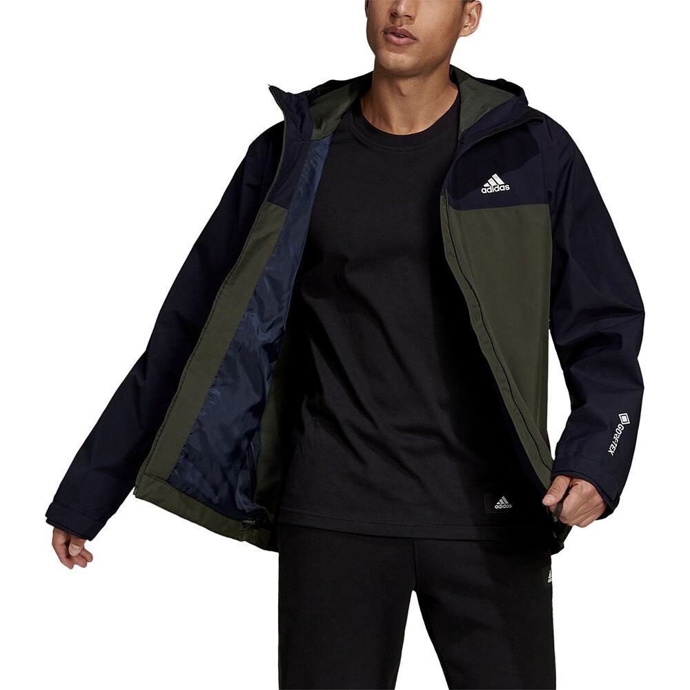 

Куртка adidas Gore Pl 2L Waterproof, зеленый