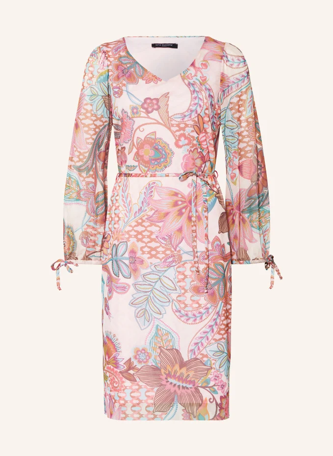 цена Сетчатое платье Ana Alcazar, розовый