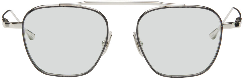 

Эксклюзивные серебристые солнцезащитные очки SSENSE Spitfire Lunetterie Generale