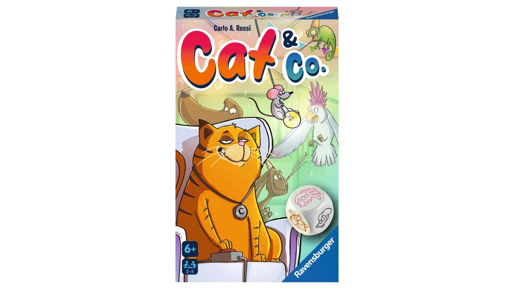 Ravensburger Spiele Cat & Co игра на память, игра для детей от 6 лет и старше настольная мини игра djeco кот кот паник