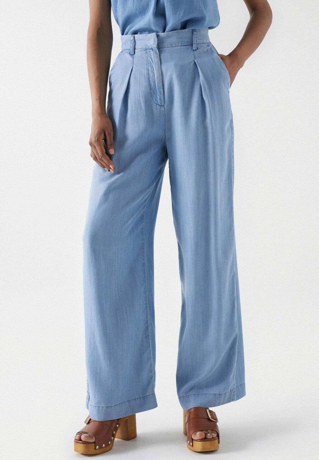 

Джинсы-клеш HIGH RISE REGULAR WIDE Salsa Jeans, синий