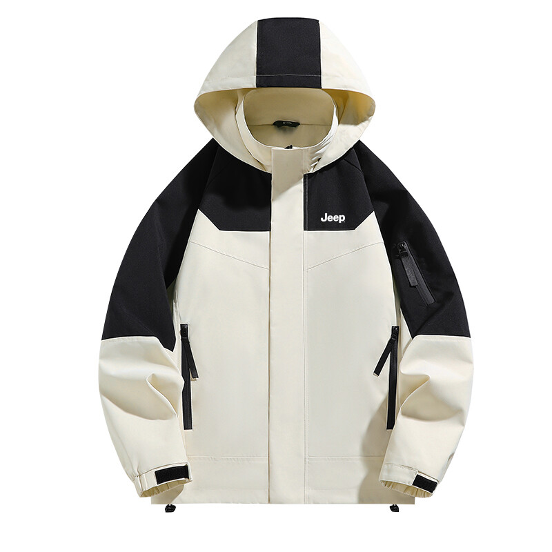 

Куртка унисекс Jeep, цвет Grey and white (single jacket)
