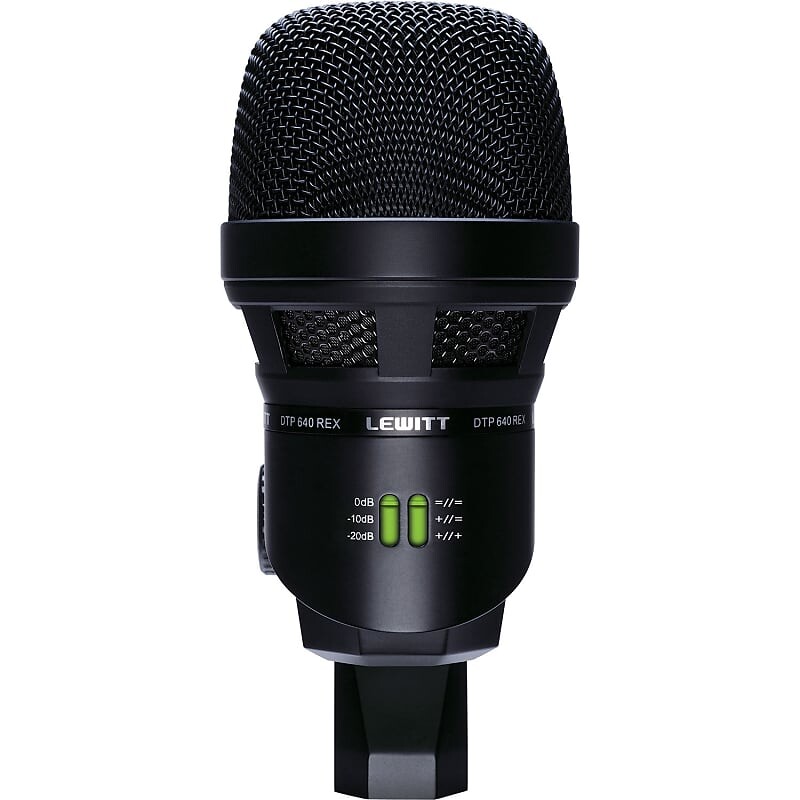 

Микрофон для бас-барабана Lewitt DTP-640-REX Dual Capsule Kick Drum Microphone
