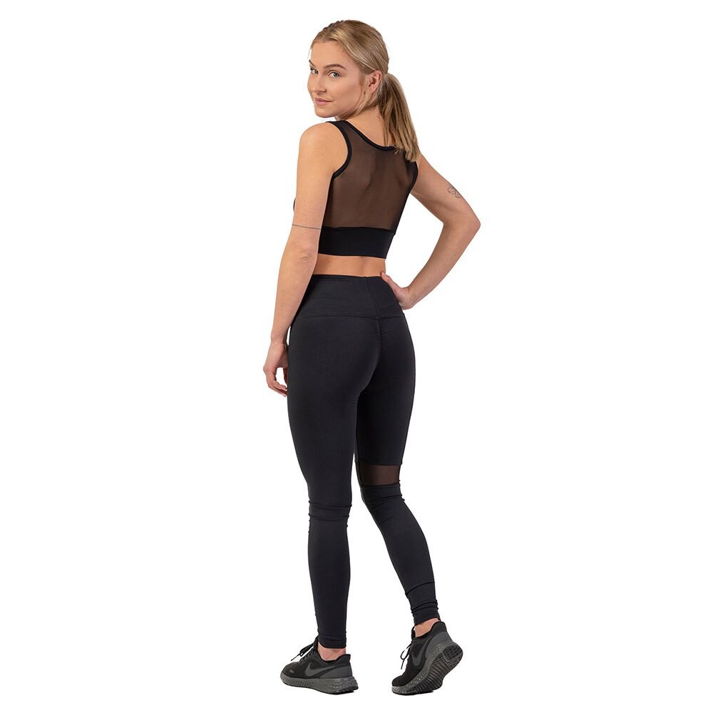 

Спортивный топ Nebbia Black Mesh Design Sports Breathe 412, черный