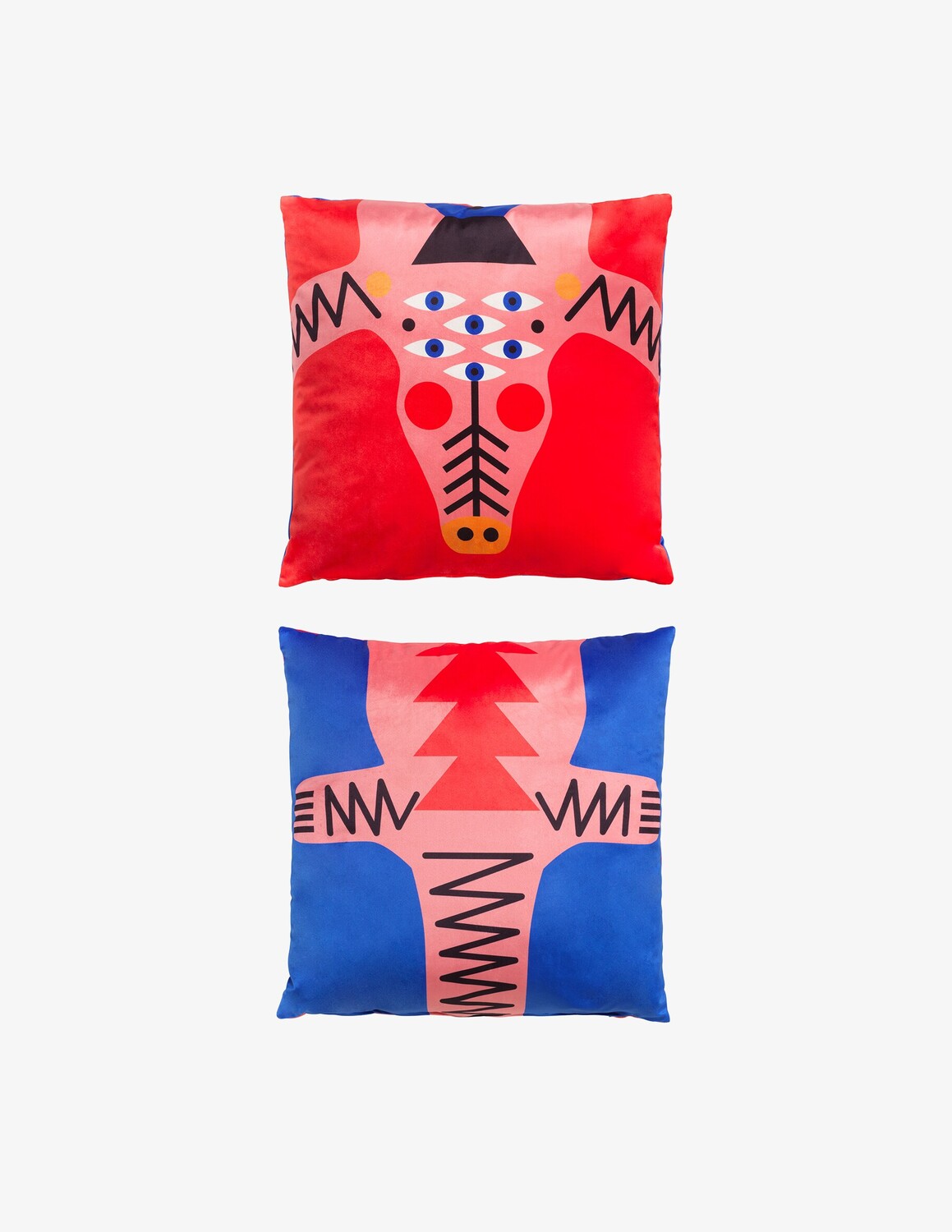 

Подушка Oggian Crocopink Qeeboo
