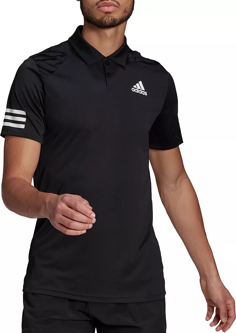 

Теннисная футболка-поло с 3 полосками Adidas Men's Club