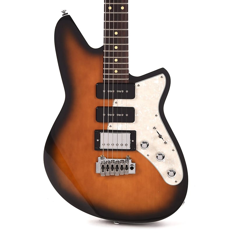 цена Электрогитара Reverend - Six Gun HPP - Electric Guitar w/ Wilkinson Trem - Coffee Burst