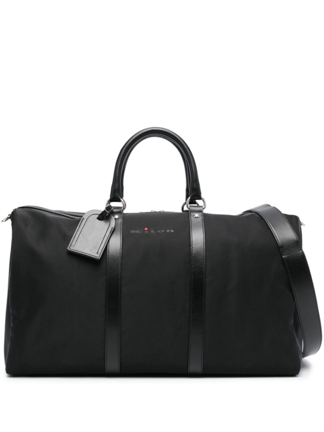 

Kiton дорожная сумка с логотипом, черный