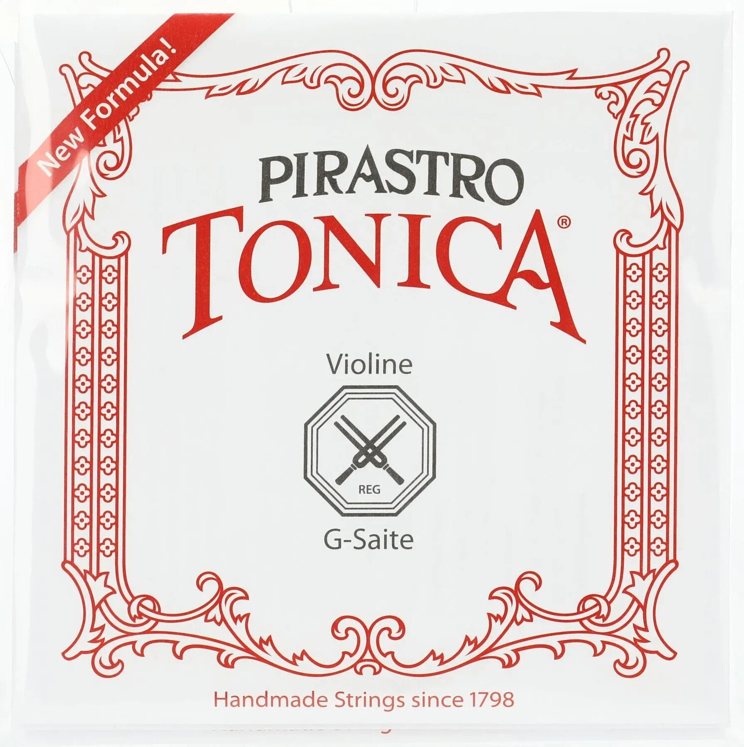 

Набор струн для скрипки Pirastro Tonica — размер 4/4, шаровой конец E
