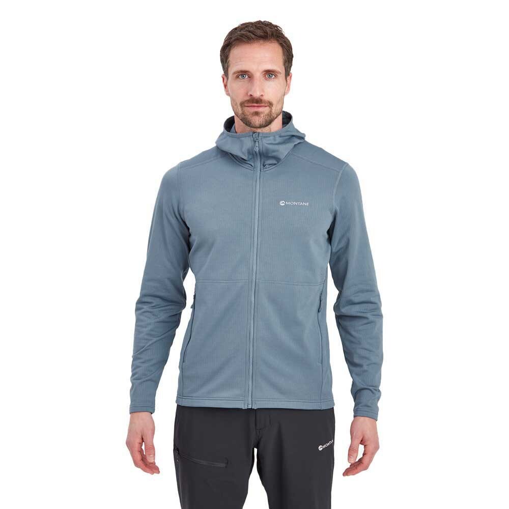 

Толстовка на молнии Montane Protium Hooded, синий