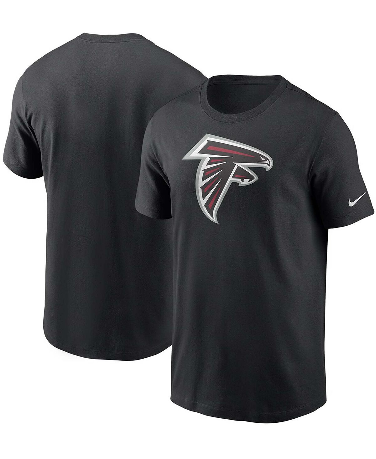 Мужская черная футболка с логотипом Atlanta Falcons Primary Nike
