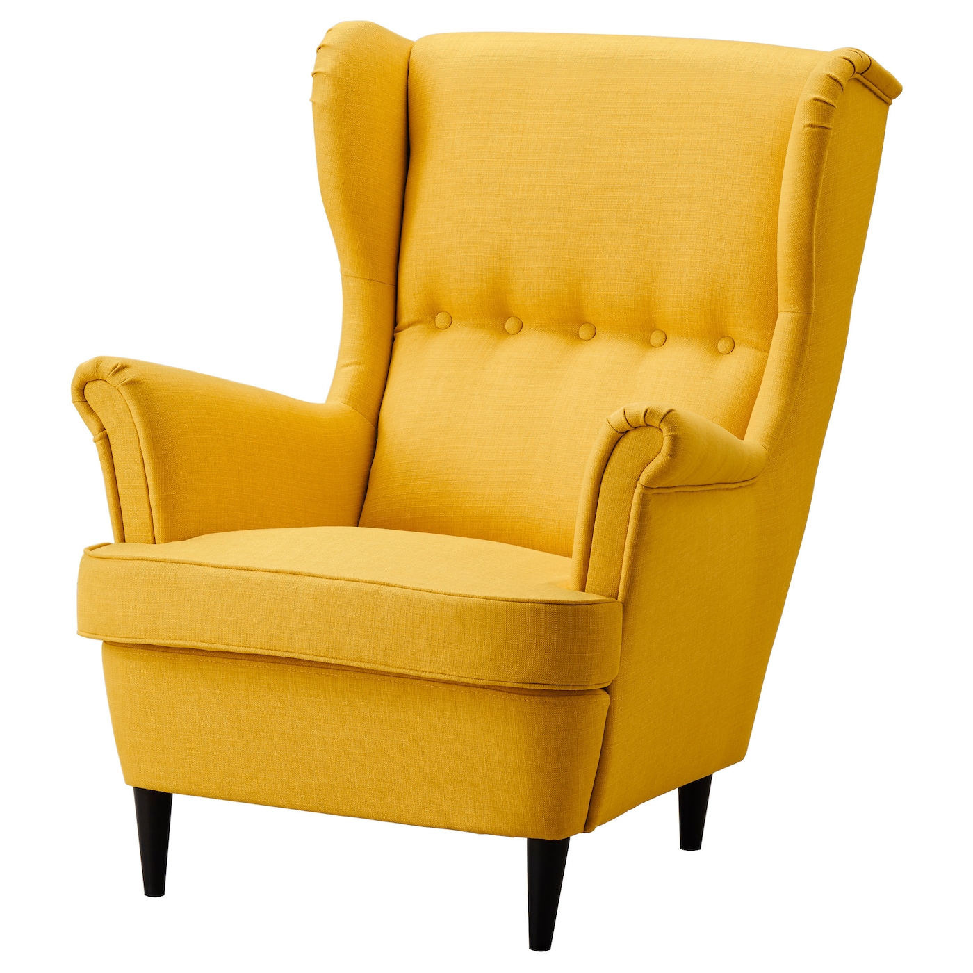 СТРАНДМОН Кресло, Скифтебо желтый STRANDMON IKEA