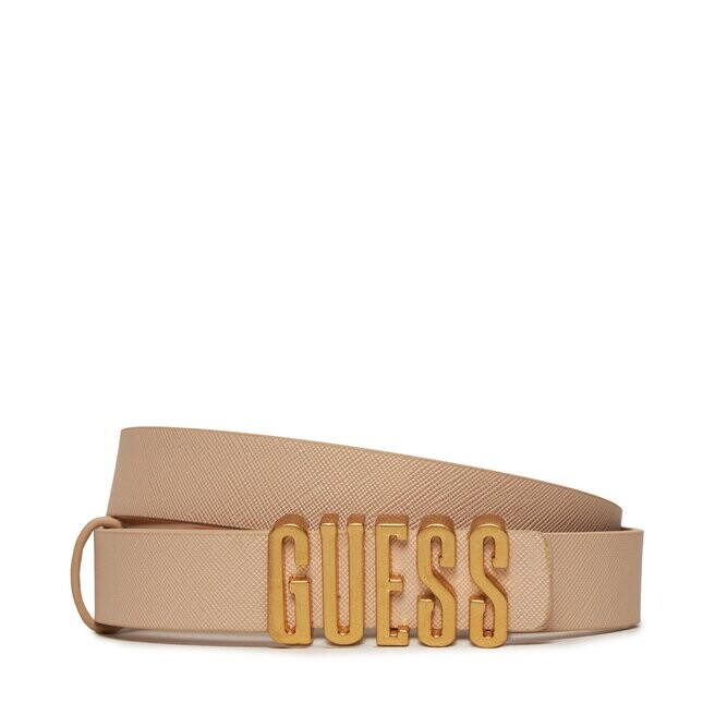 

Ремень Guess, бежевый