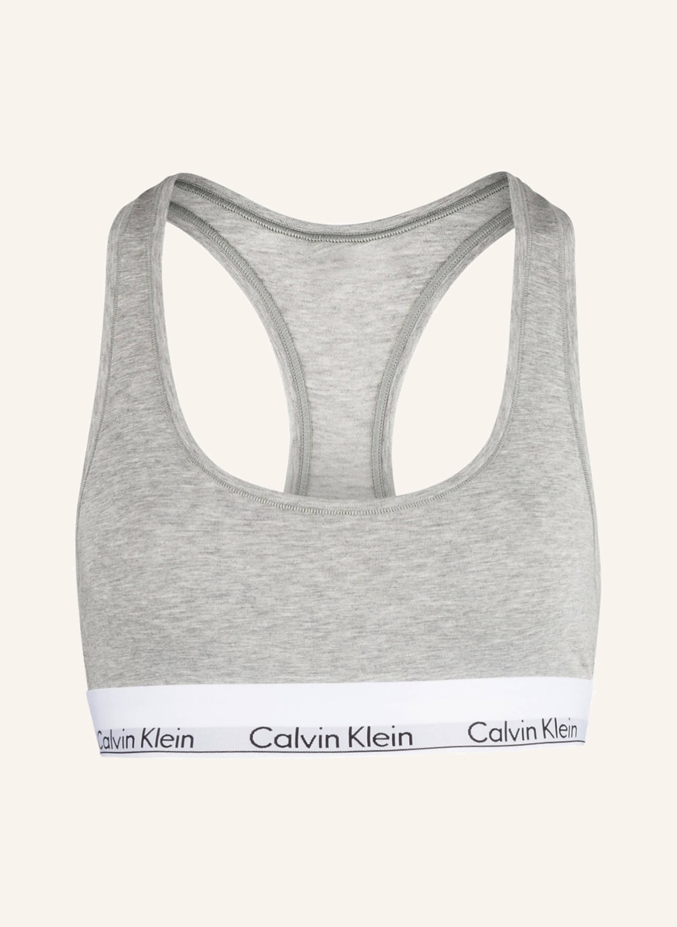 цена Бюстье Calvin Klein MODERN COTTON, серый