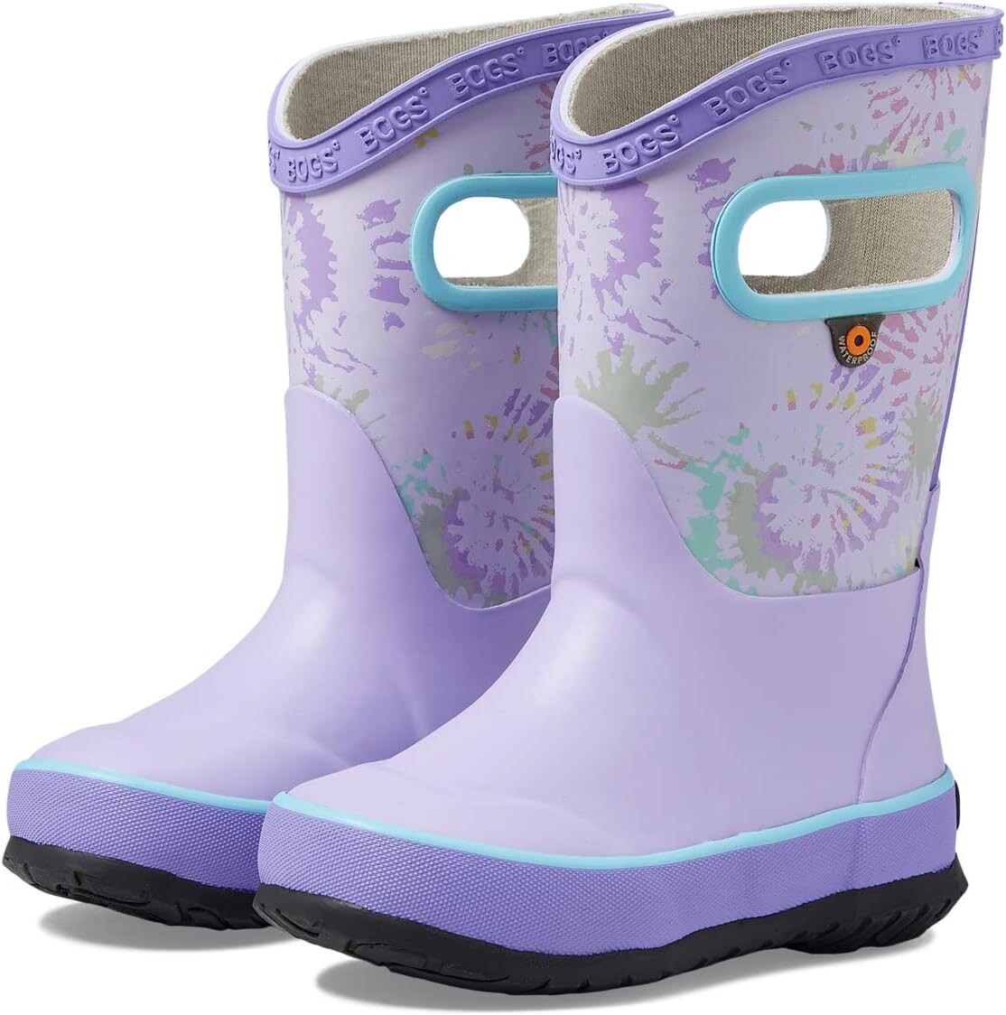 

Резиновые сапоги Rain Boot Tie-Dye Bogs, цвет Lavender Multi