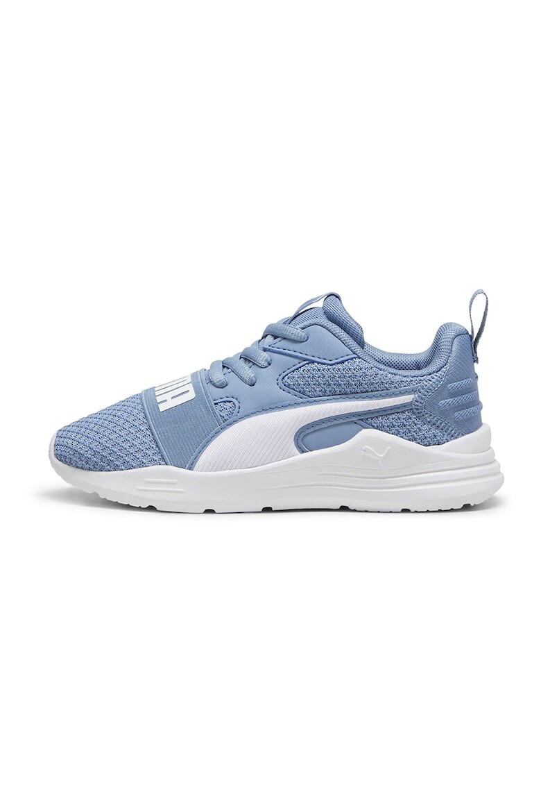 

Текстильные кроссовки Wired Run с контрастным логотипом Puma, синий